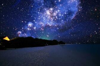 Starry Sky Desktop Wallpaper First HD