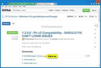 Sign In Screen Background Image Change Windows