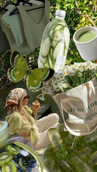 Green Greenaesthetic March Marchinspo Spring Aesthetic