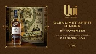 Glenlivet Spirit Dinner Qui Dining Lounge Saigoneer
