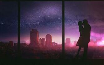 First Kiss Of Love Couple Wallpaper HD For Desktop Amp Mobile