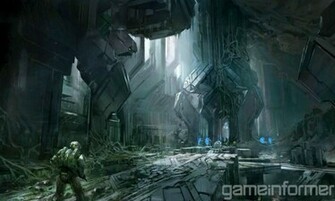 Halo Wallpaper Concept Art Image Poster HD Zeromin0