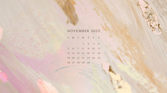 Customizable Autumn Desktop Wallpaper Templates
