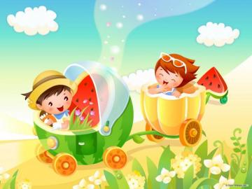 Colorful Cartoon Wallpaper For Kids Background In HD