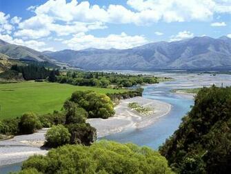 Hq Waiau River New Zealand Wallpaper