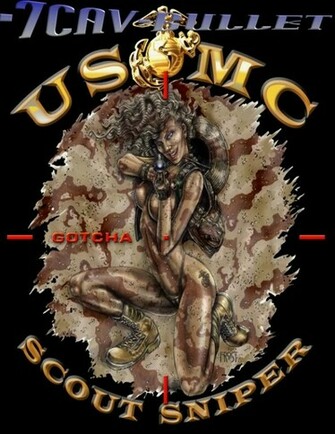 Usmc Sniper Wallpaper Scout T Shirt