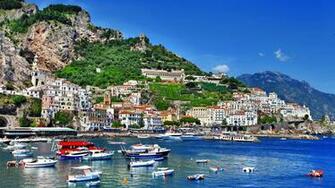 Italy Salerno Full HD Desktop Wallpaper 1080p