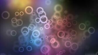 Nice Colorful Circles Wallpaper