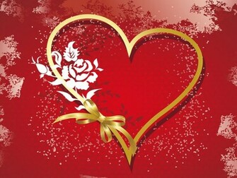 Red Love Heart Wallpaper Hearts Simple