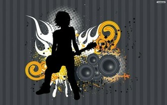 Youwall Rock N Roll Wallpaper