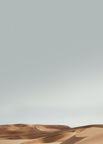 Aesthetic Desert Background Design Wallpaper