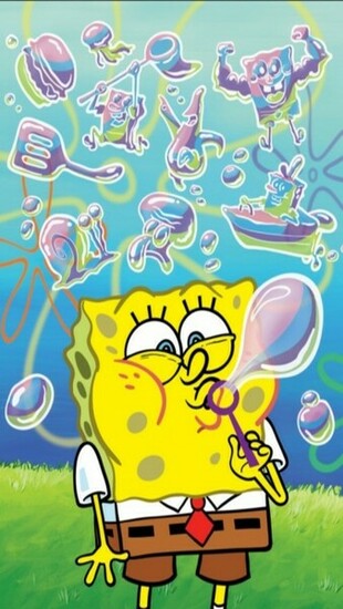 Spongebob iPhone Background Wallpaper