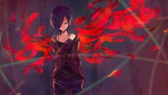 Tokyo Ghoul Wallpaper Kirishima Touka Background Anime Girl