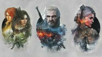 Witcher Ciri Geralt Yennefer Wallpaper