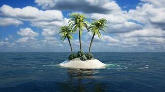 Blue Ocean Landscapes Nature Seas Islands HD