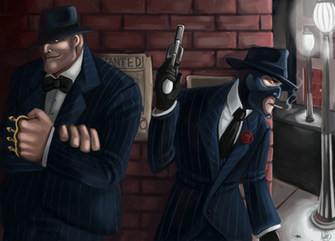 Team Fortess Mobster Monday By Littlemeesh