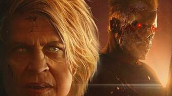 Wallpaper 4k Terminator Dark Fate Art Movies
