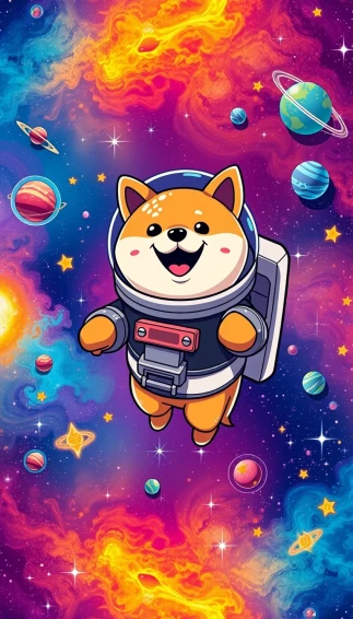 Doge Space Wallpaper