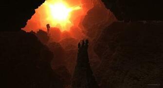 Ifs 3d Fractal Cave HD Wallpaper Render By