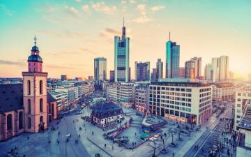 Cityscapes Germany Frankfurt Cities Wallpaper