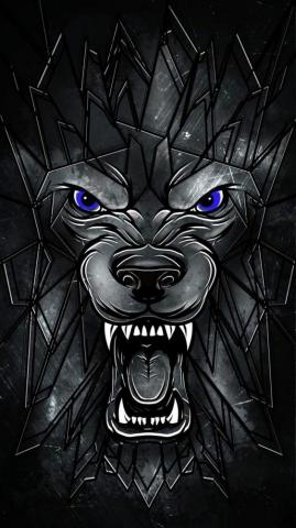 Evil Smile iPhone Wallpaper
