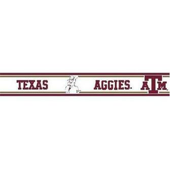 Tx Rb Txam Texas A M Aggies Inchh Wallpaper Border Walmart