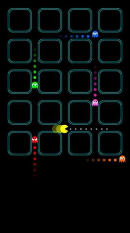 Pacman iPhone Wallpaper Plus