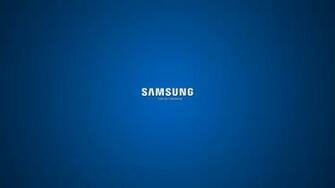 Wallpaper Samsung Company Logo Blue White
