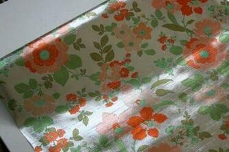 Reserved For Mrcaplan Vintage Floral Metallic Wallpaper