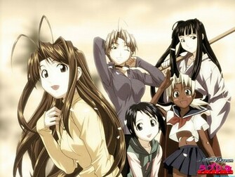 Love Hina Babes HD Wallpaper