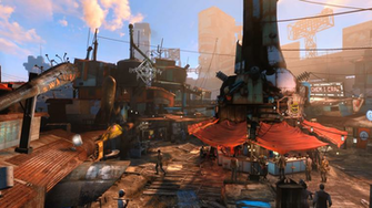 Diamond City Market Fallout Powered By Wikia