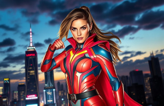 Female Superhero Wallpaper
