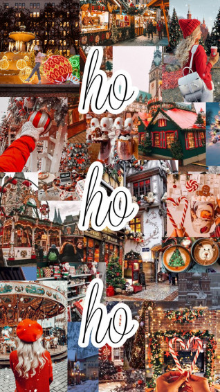 Christmas Collage Aesthetic Ideas Ho Fab Mood