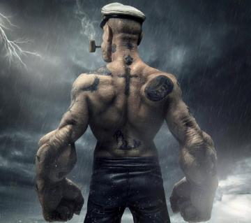 Popeye Wallpaper Top Background
