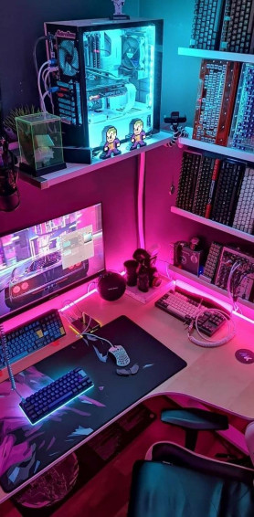 Gamer Setup Wallpaper Mobcup