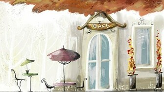 Cafe Near My House Wallpaper