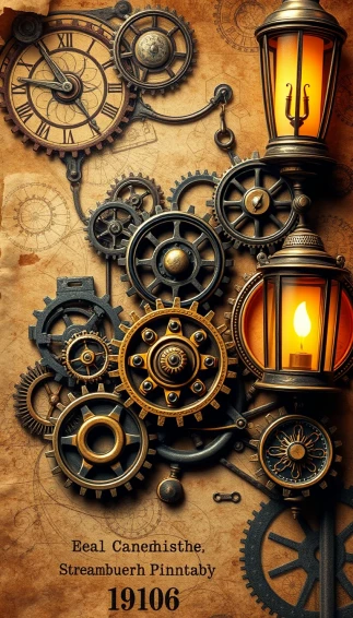 Steampunk Phone Wallpaper