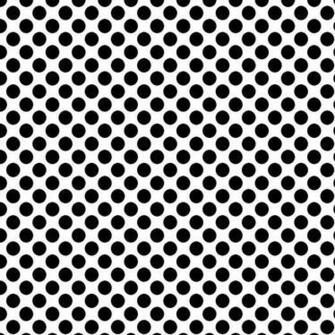 Stamps Digital Scrapbook Paper White W Black Polka Dots