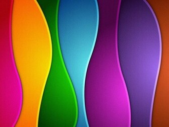 With Colorful Striped Wallpaper Beautiful