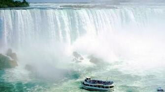 Wallpaper Ship At Niagara Falls Ontario Canada