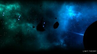 Asteroid Field Wallpaper