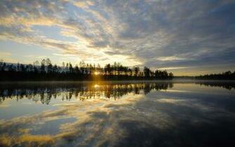 Nordic Scenery Landscape Wallpaper