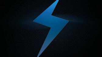 App Storm Apple Mac Symbol Blue Black 3d Middot Abstract Background