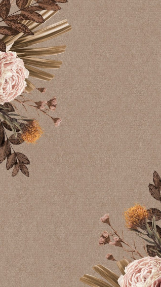 Image Of Aesthetic Vintage Phone Wallpaper Beige