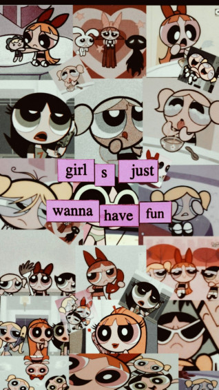 Wallpaper Aesthetic Powerpuff Girls