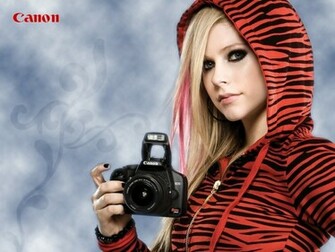 Wallpaper S Avril Lavigne Canon Commercial