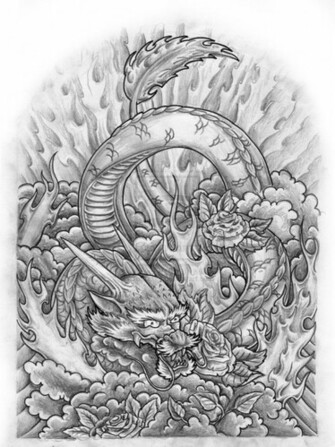 Japanese Dragon Sleeve By Jovictory