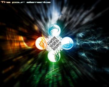 The Four Elements Wallpaper