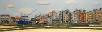Backdrop Additions To The Center Peninsula At Our Nmrc Model Railroad