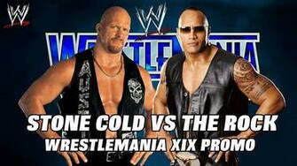 Stone Cold Steve Austin Vs The Rock Promo At Wrestlemania Xix HD